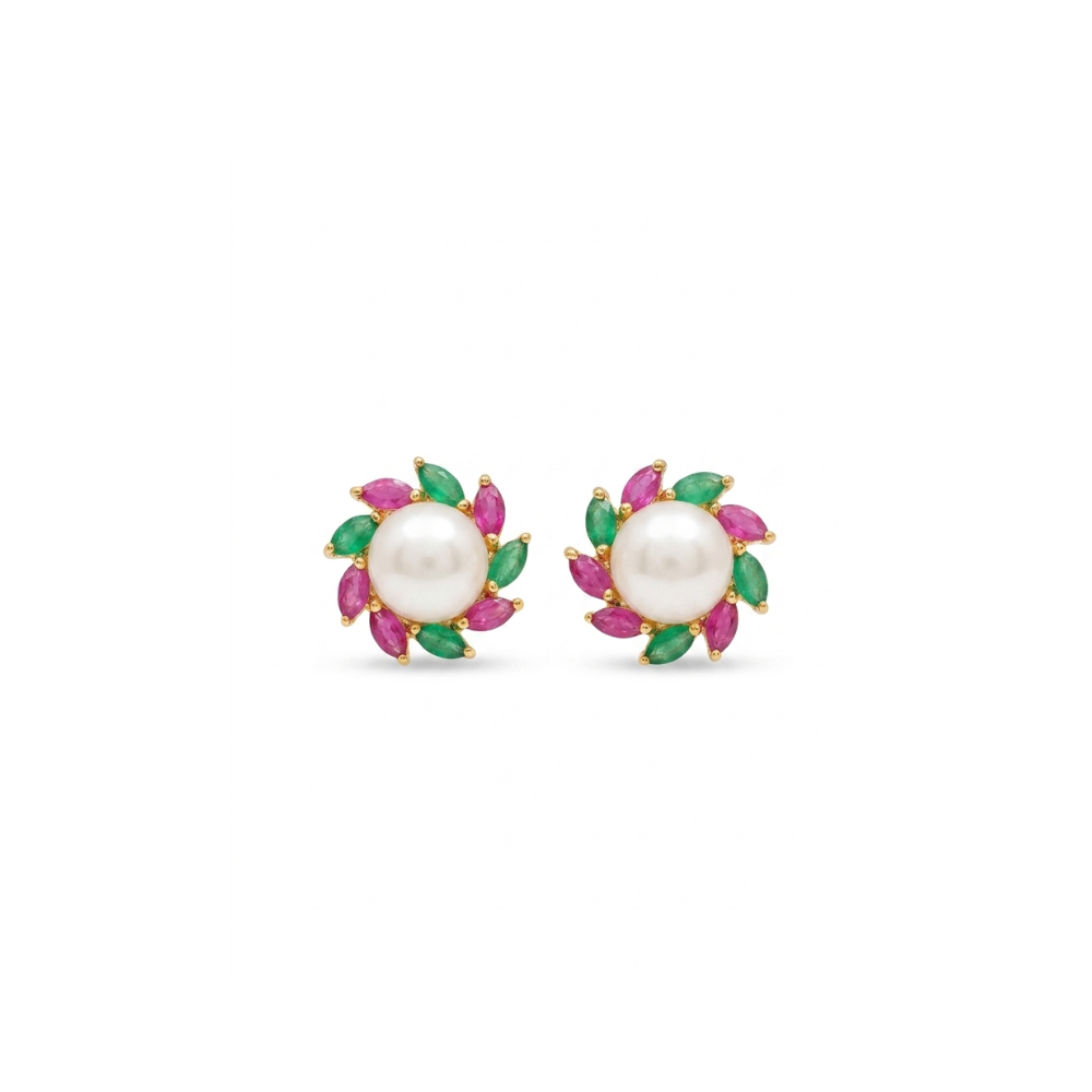 Simple Pearl Studs