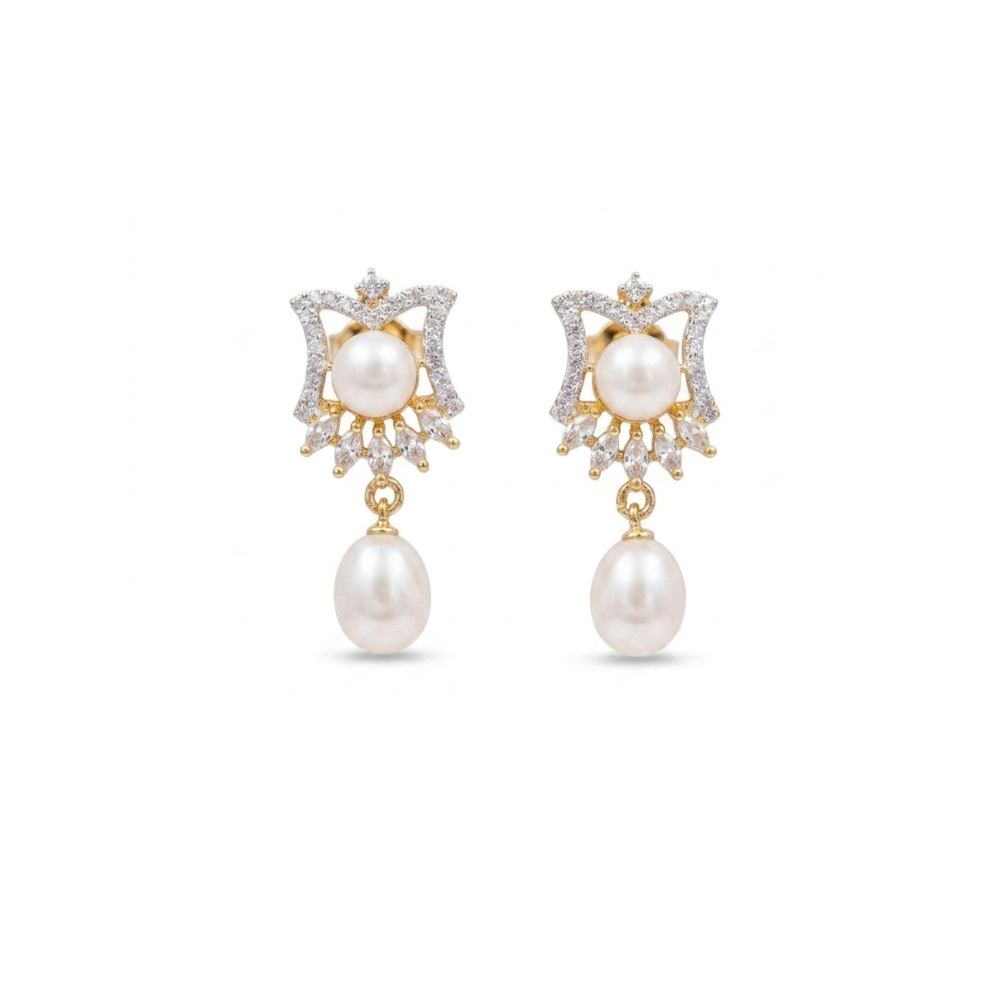 Sophisticated Pearl Dangles