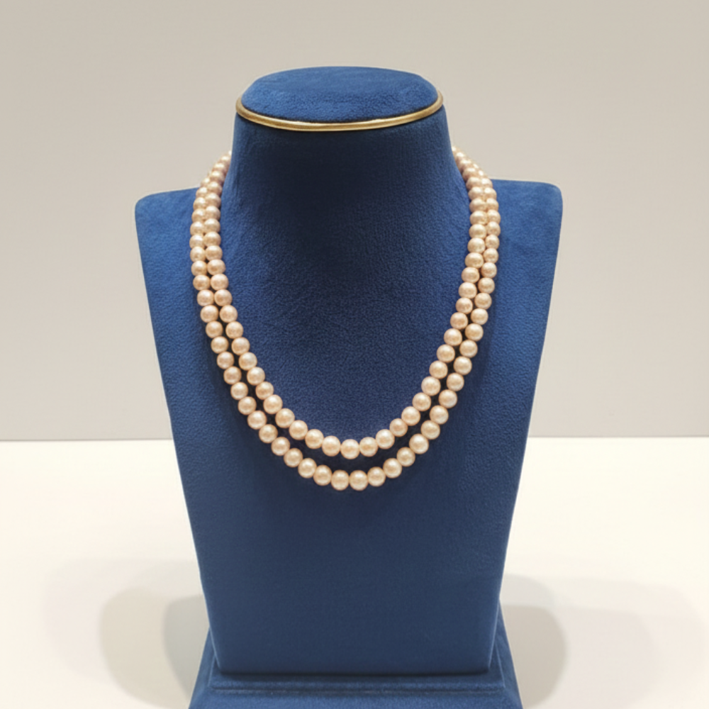 Whisper Pink Pearl Necklace