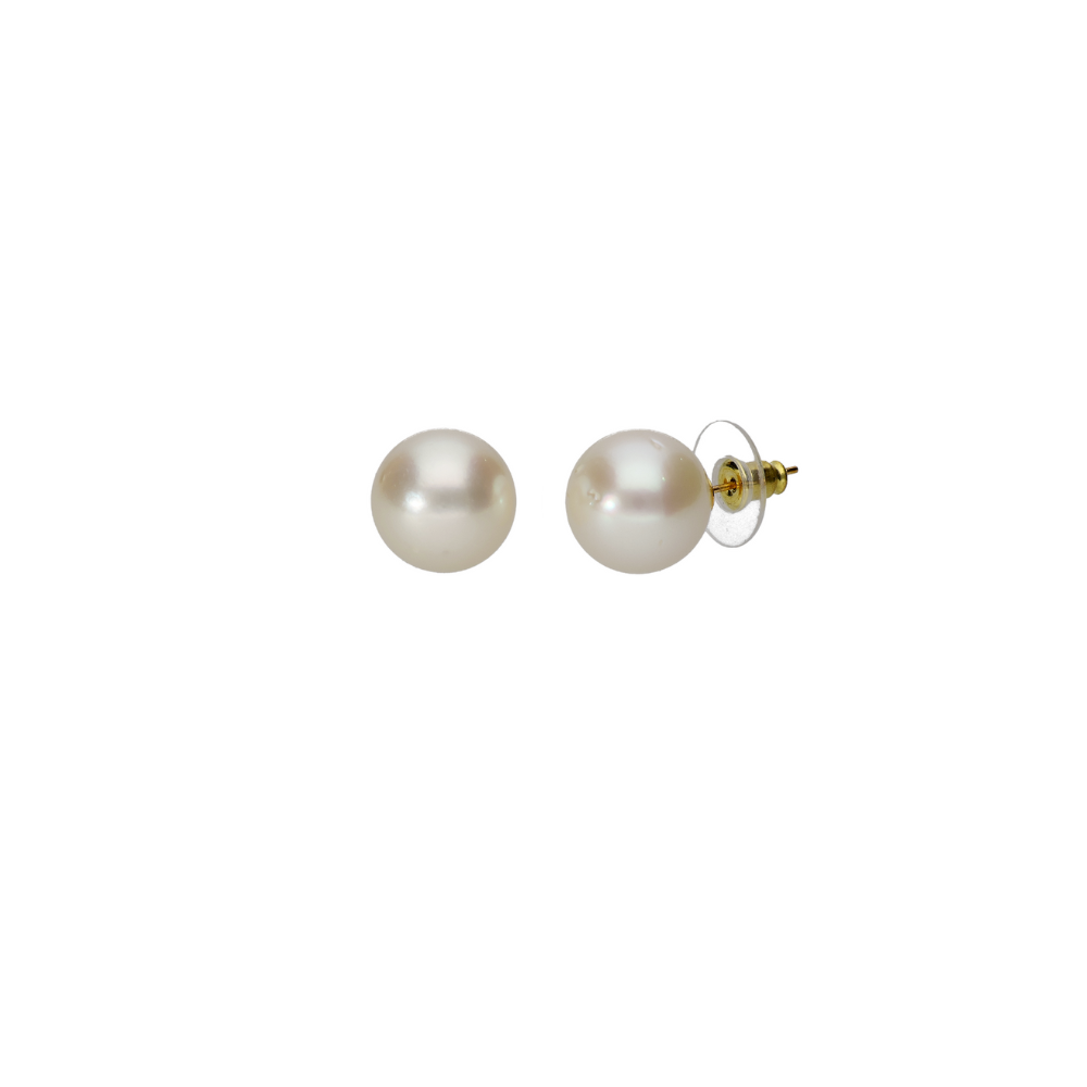 Luxury Crème South-Sea Studs