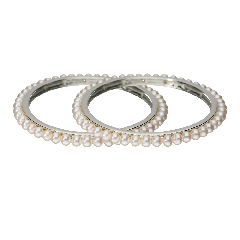 White Pearl Bangle