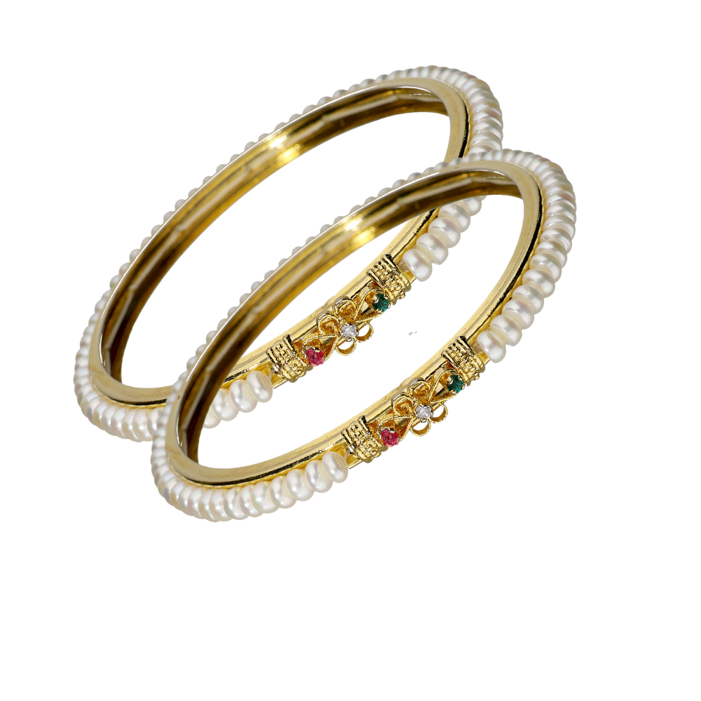 Beautiful White Pearl Bangle