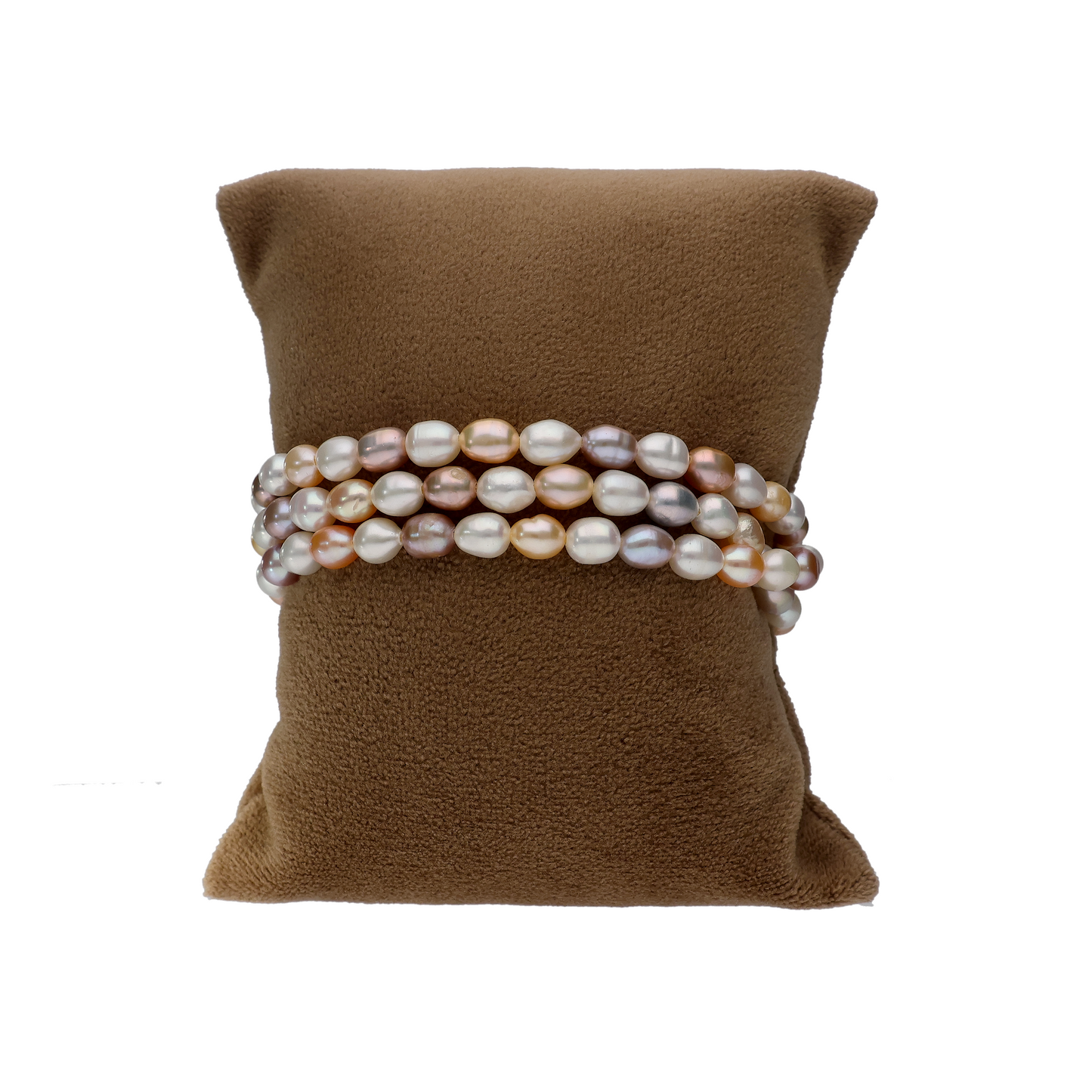 Trendy Multi-Coloured Pearl Bracelet