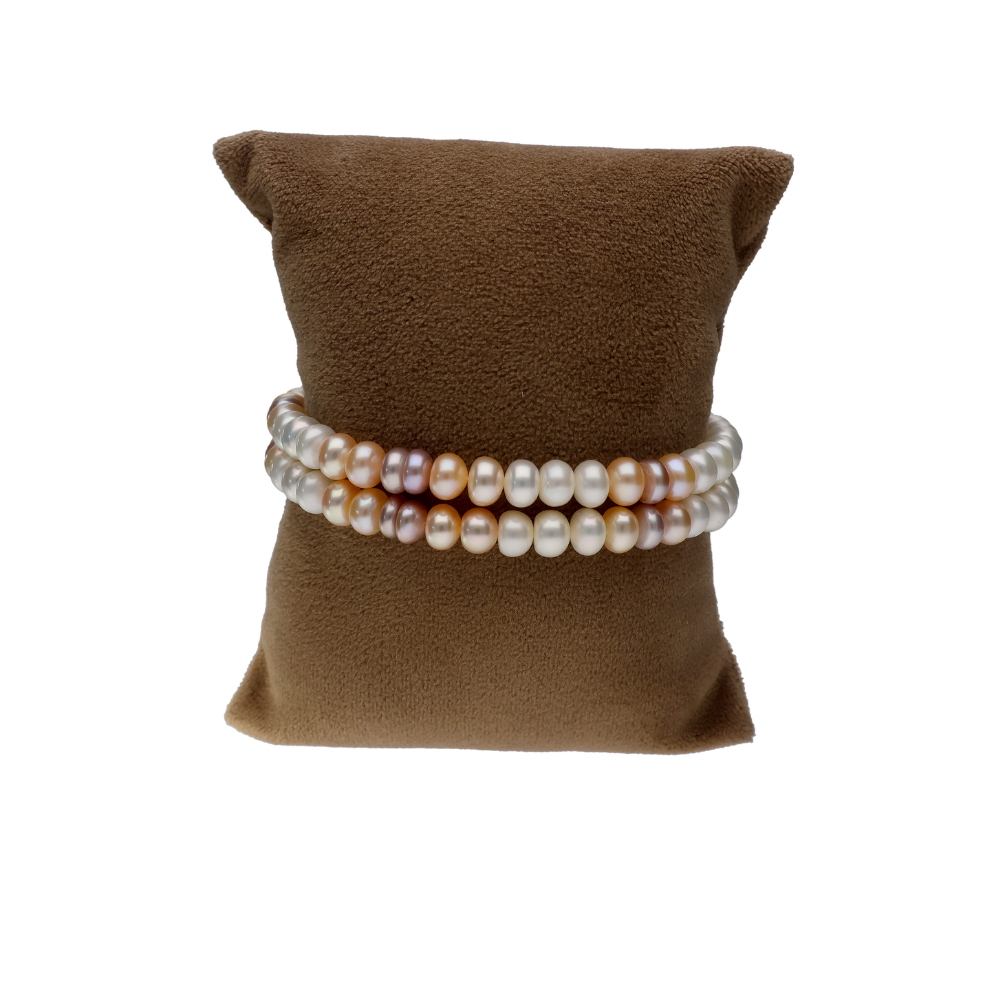 Graceful Multi-Coloured Pearl Bracelet