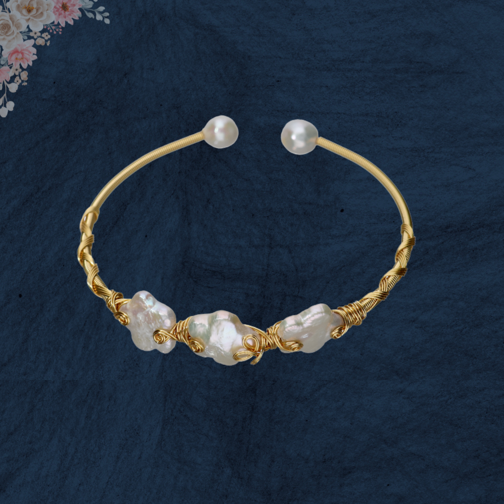 Graceful Baroque Fancy Bracelet