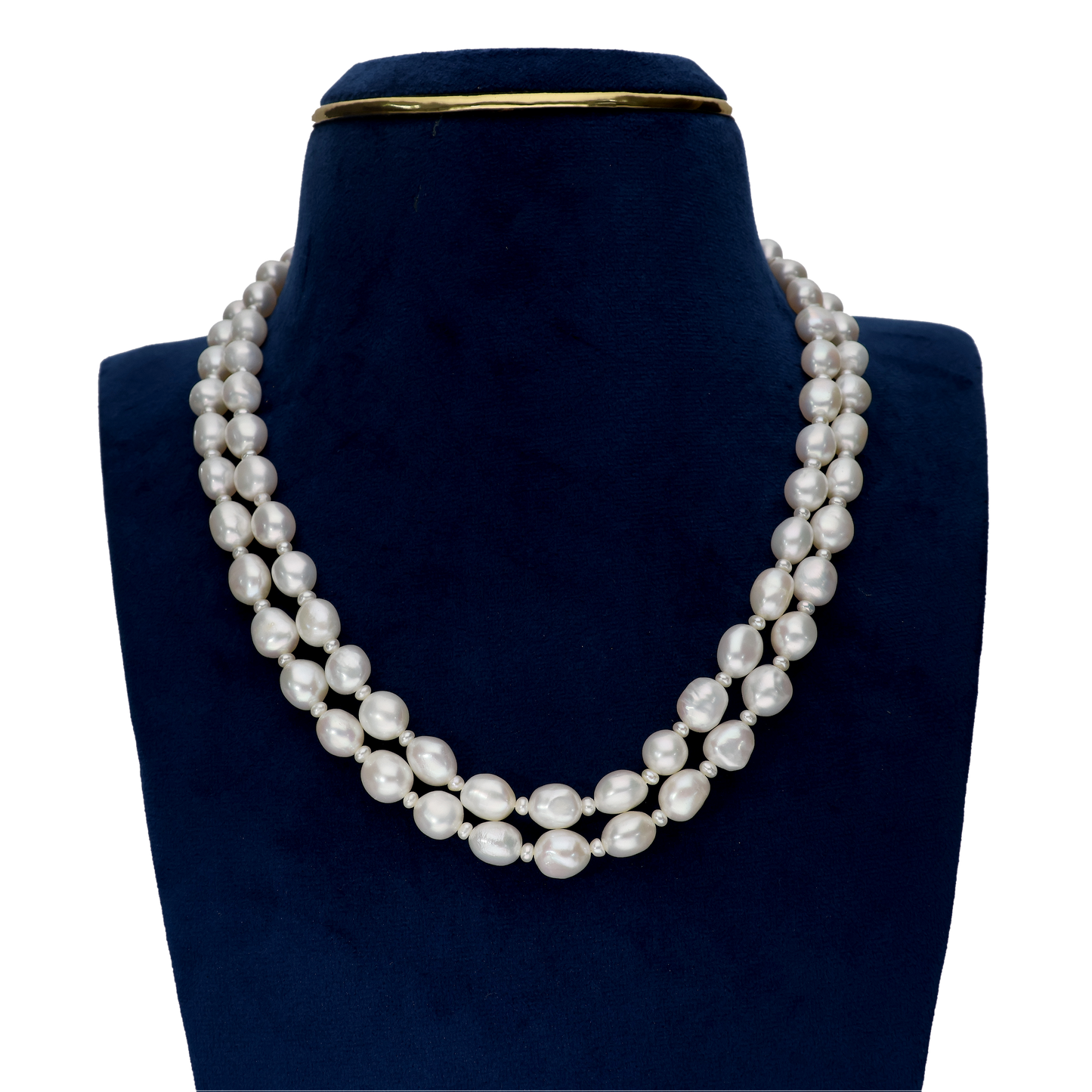 Pretty Beautiful White Pearl Necklace