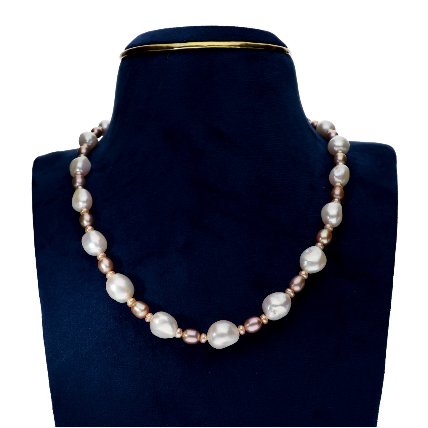 Beautiful Multi -Coloured Pearl Necklace