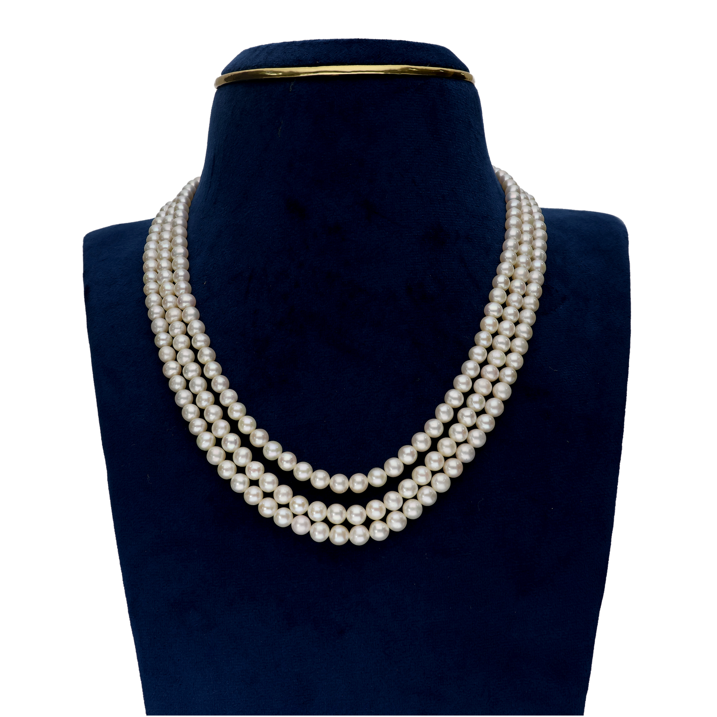 White Classy Pearl Necklace