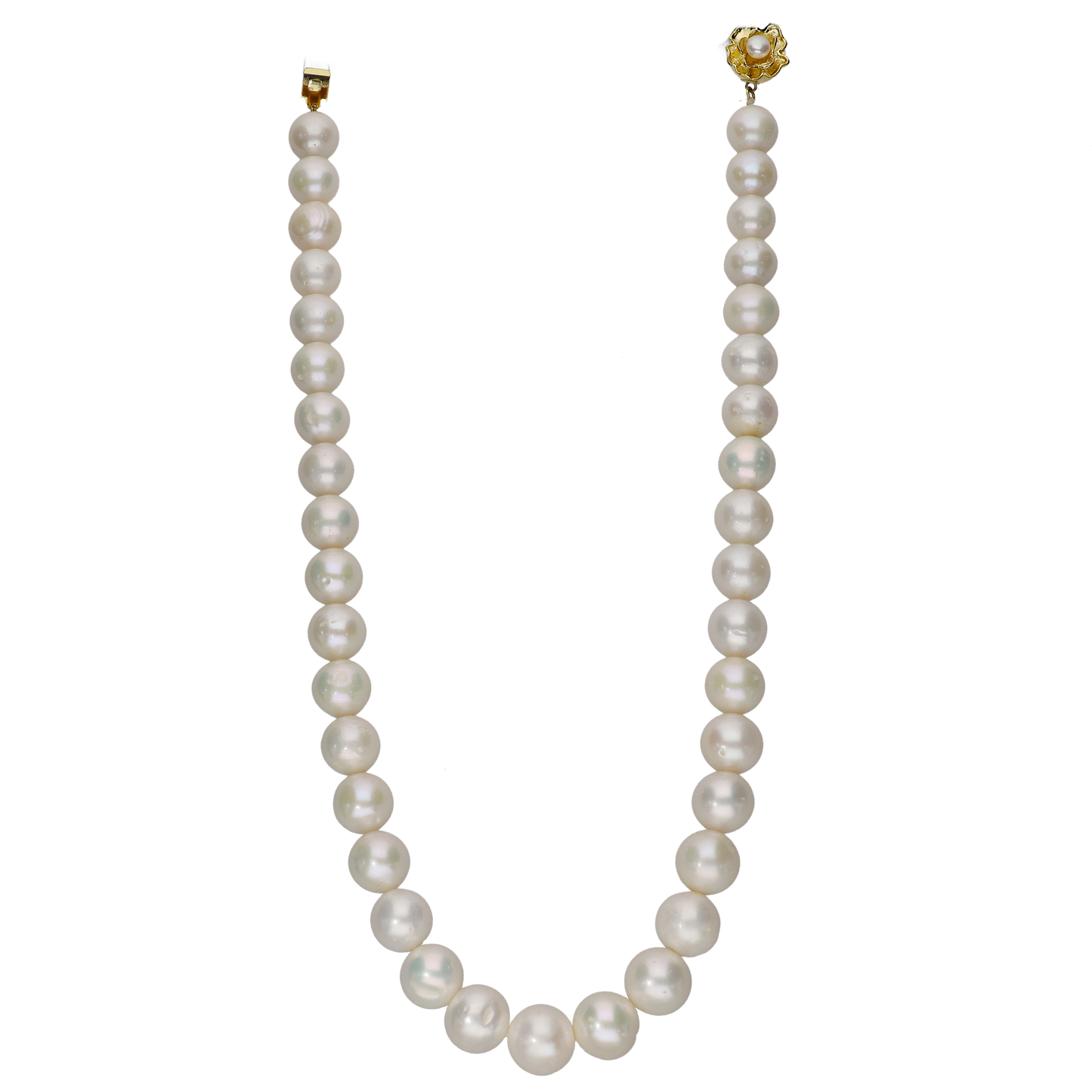 White Pearl 3 Layered Necklace
