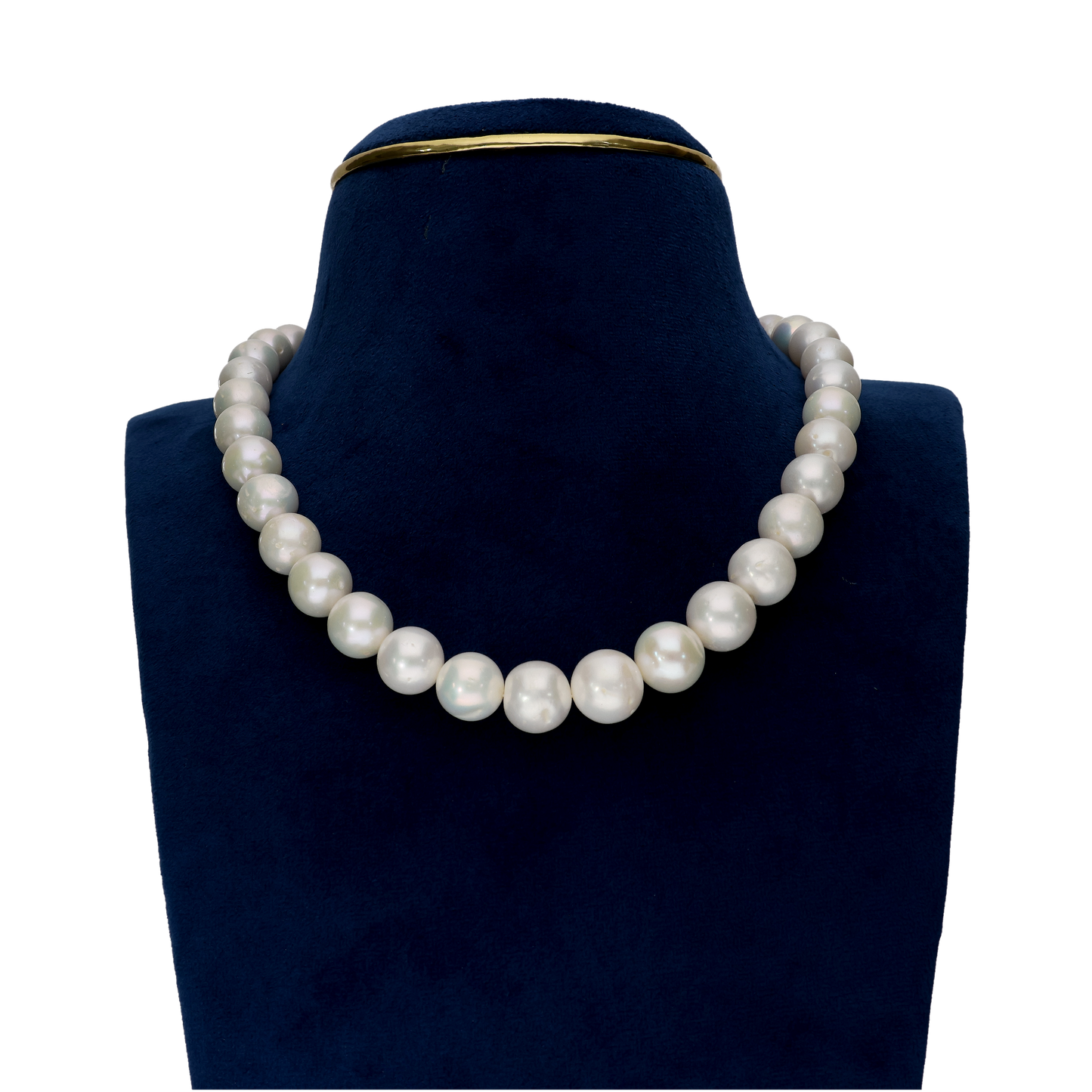 White Pearl 3 Layered Necklace