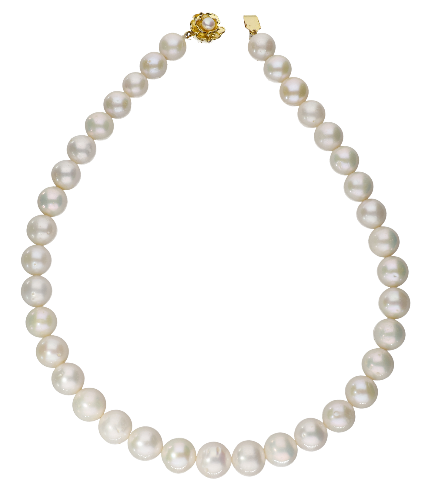 White Pearl 3 Layered Necklace