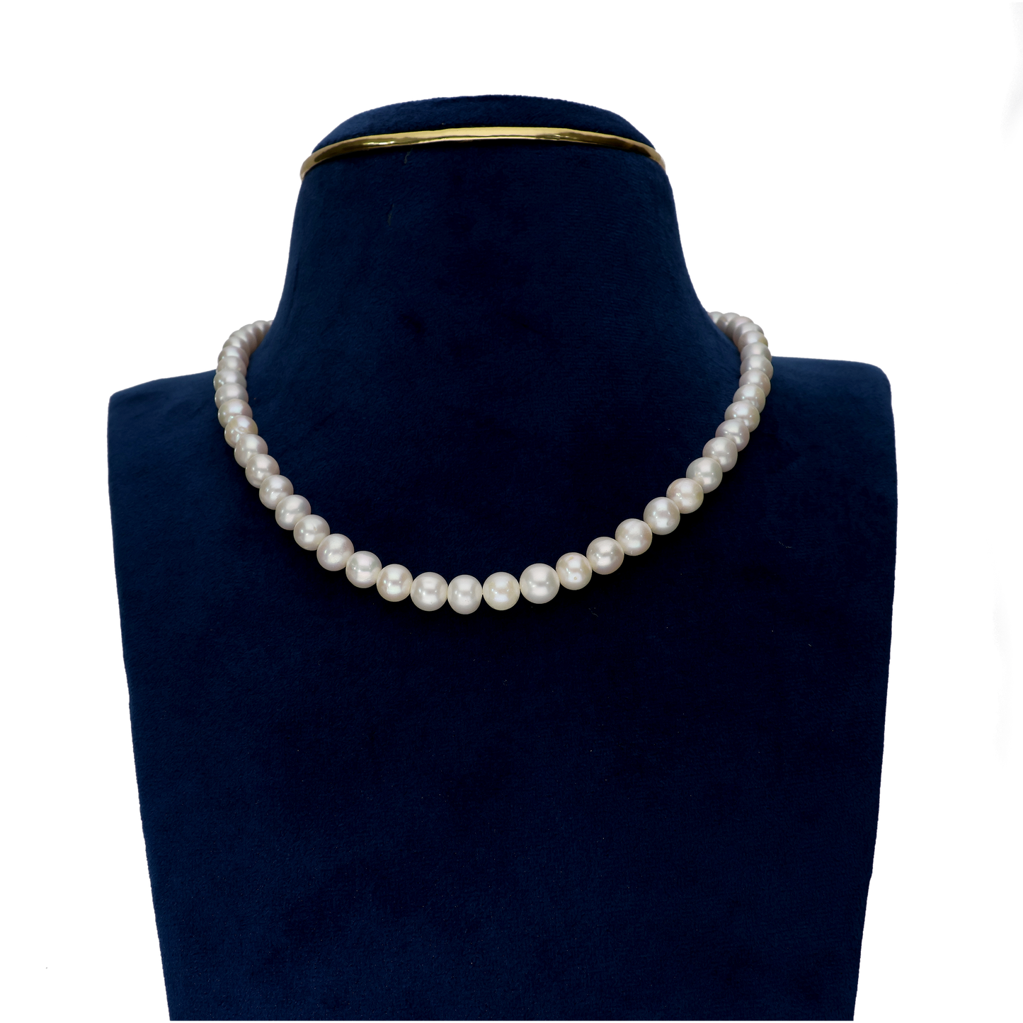 White Natural Pearl Necklace