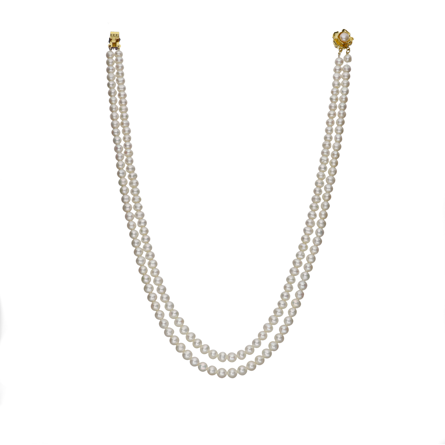 Freshwater Double strand Pearl Necklace