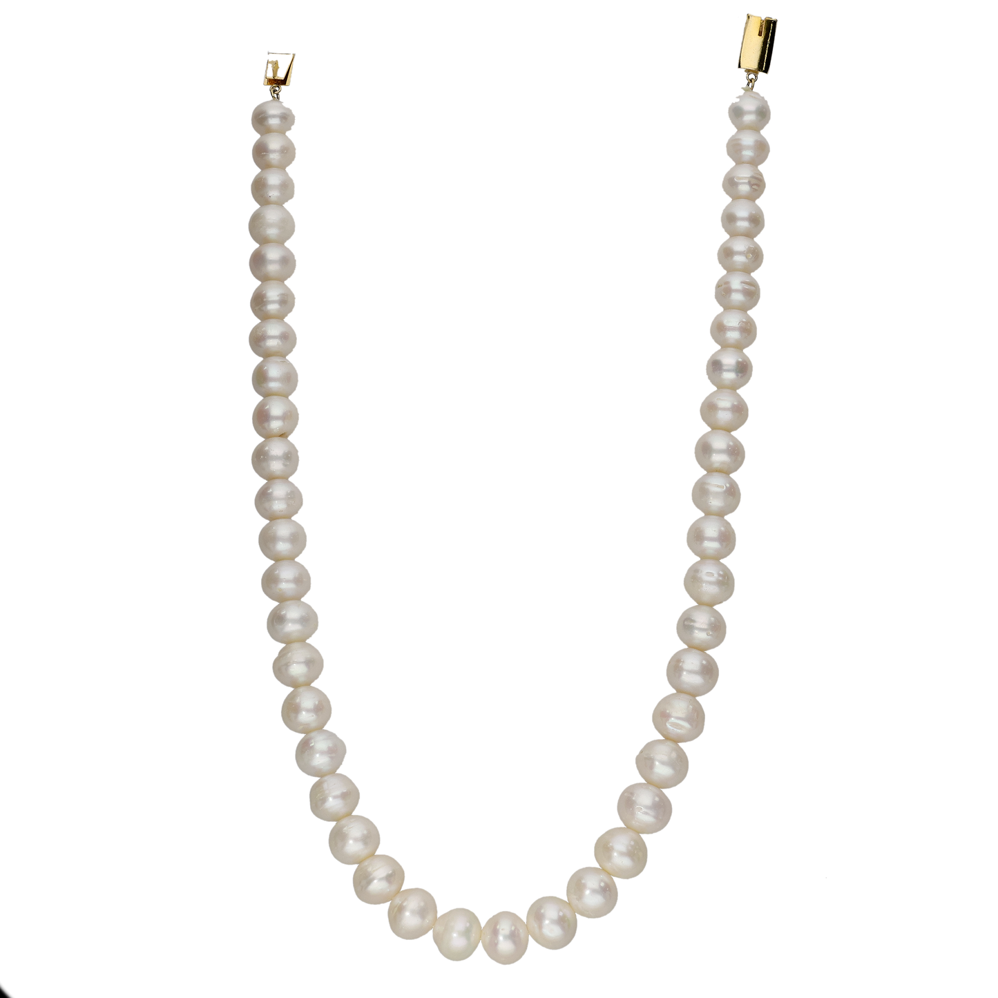 Timeless Beauty White Pearl Necklace