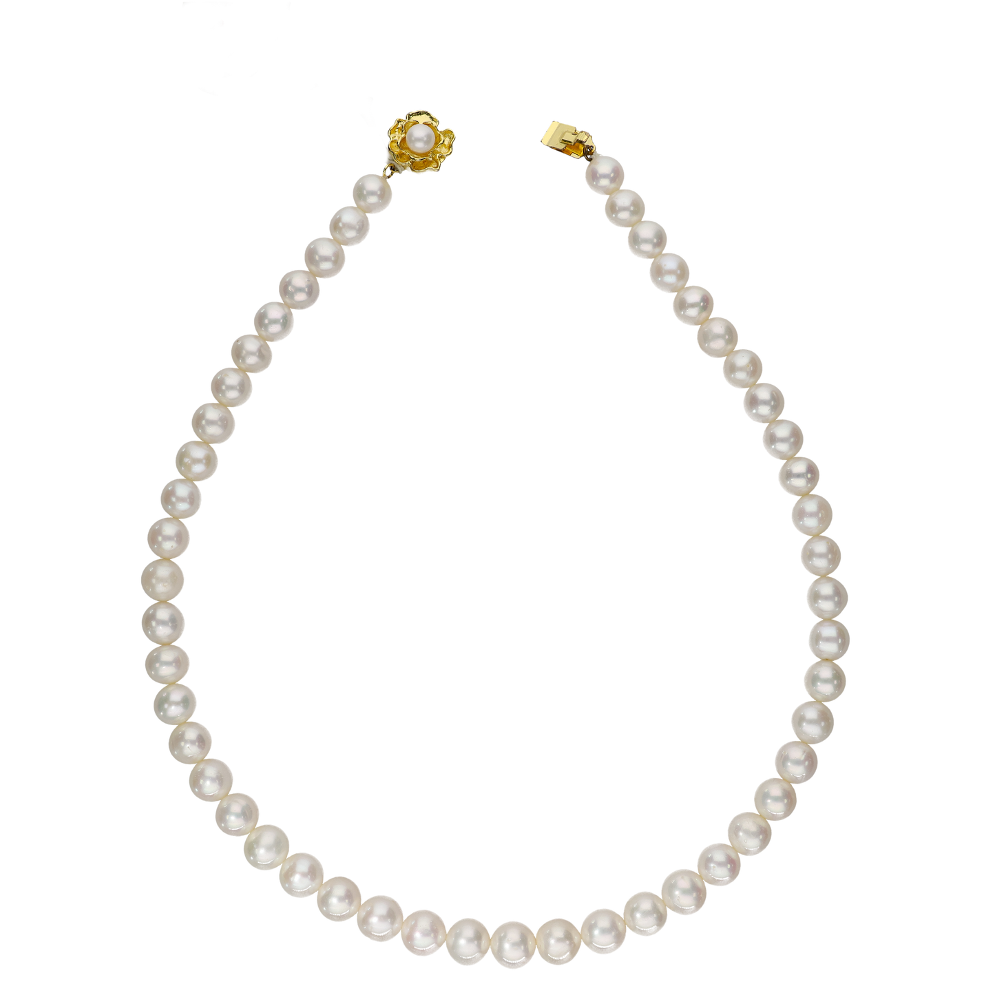 Serene White Pearl Necklace