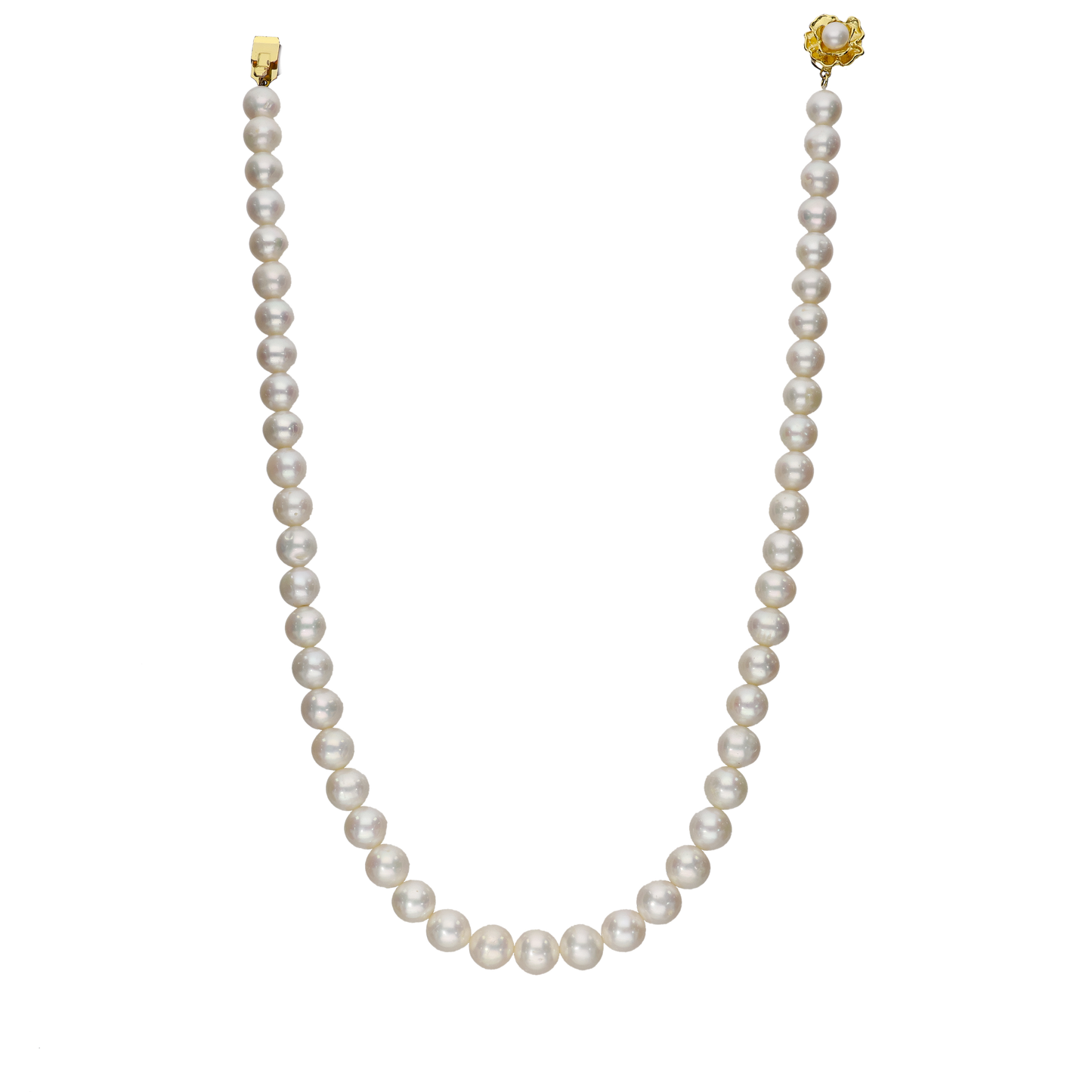 Serene White Pearl Necklace