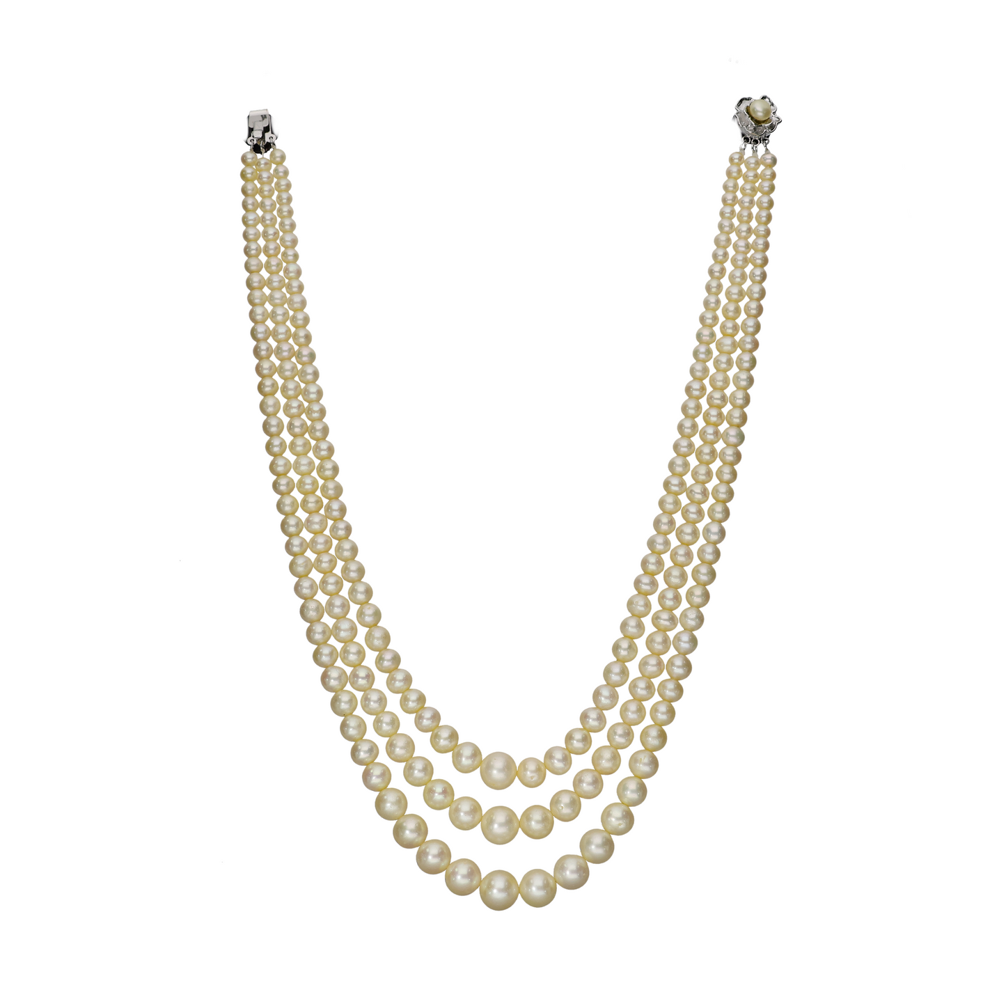 Real Creme Pearl Necklace
