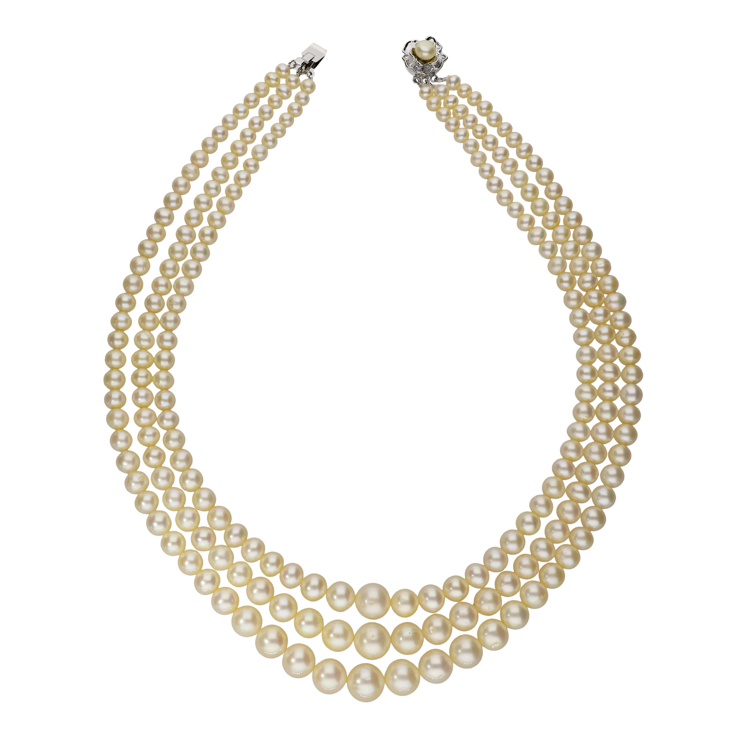 Real Creme Pearl Necklace