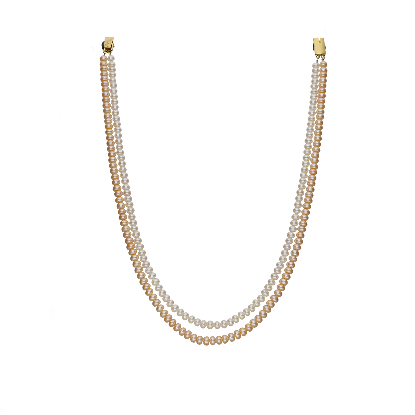 Classic Strand Multi -Coloured Pearl Necklace