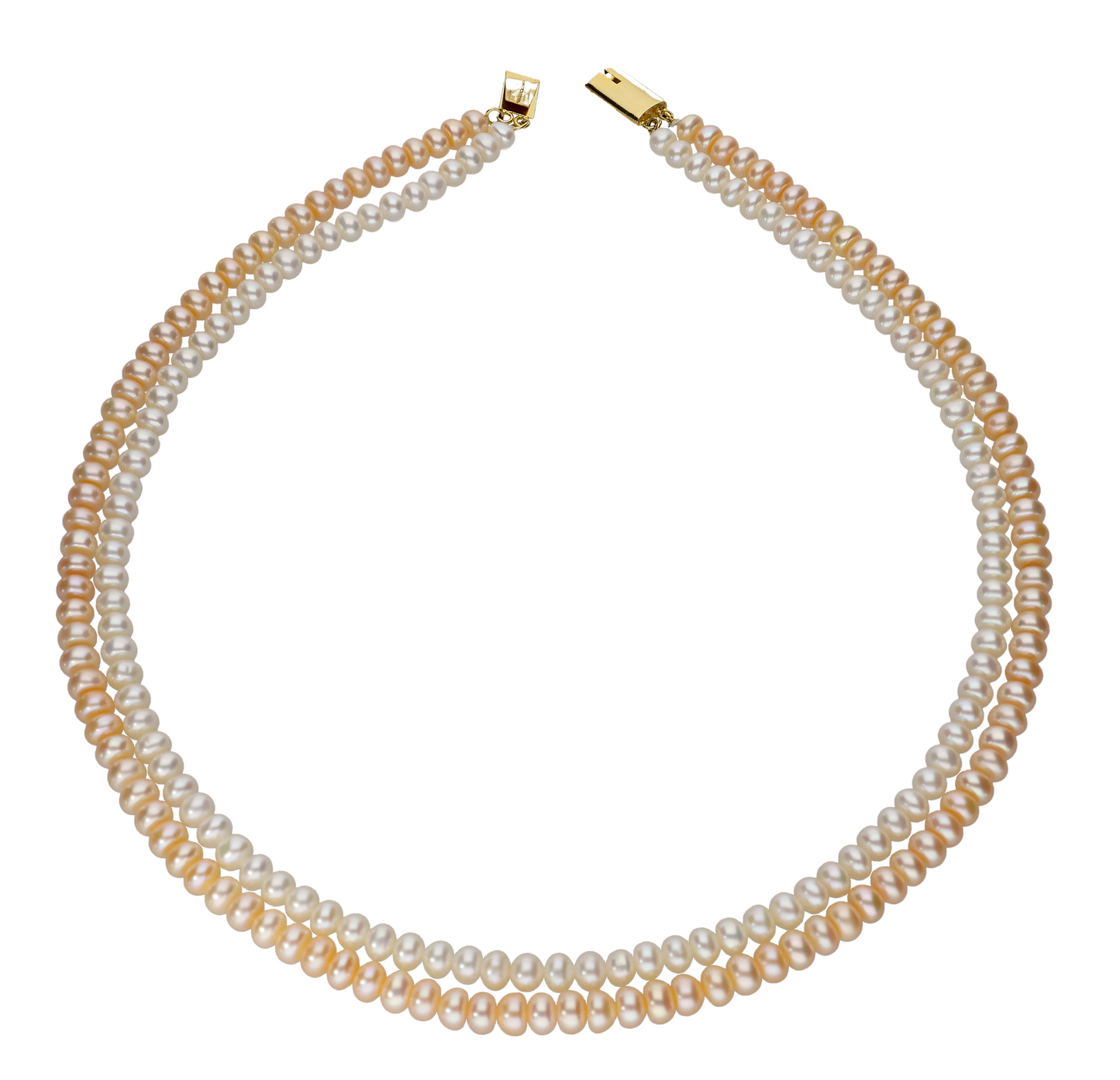 Classic Strand Multi -Coloured Pearl Necklace