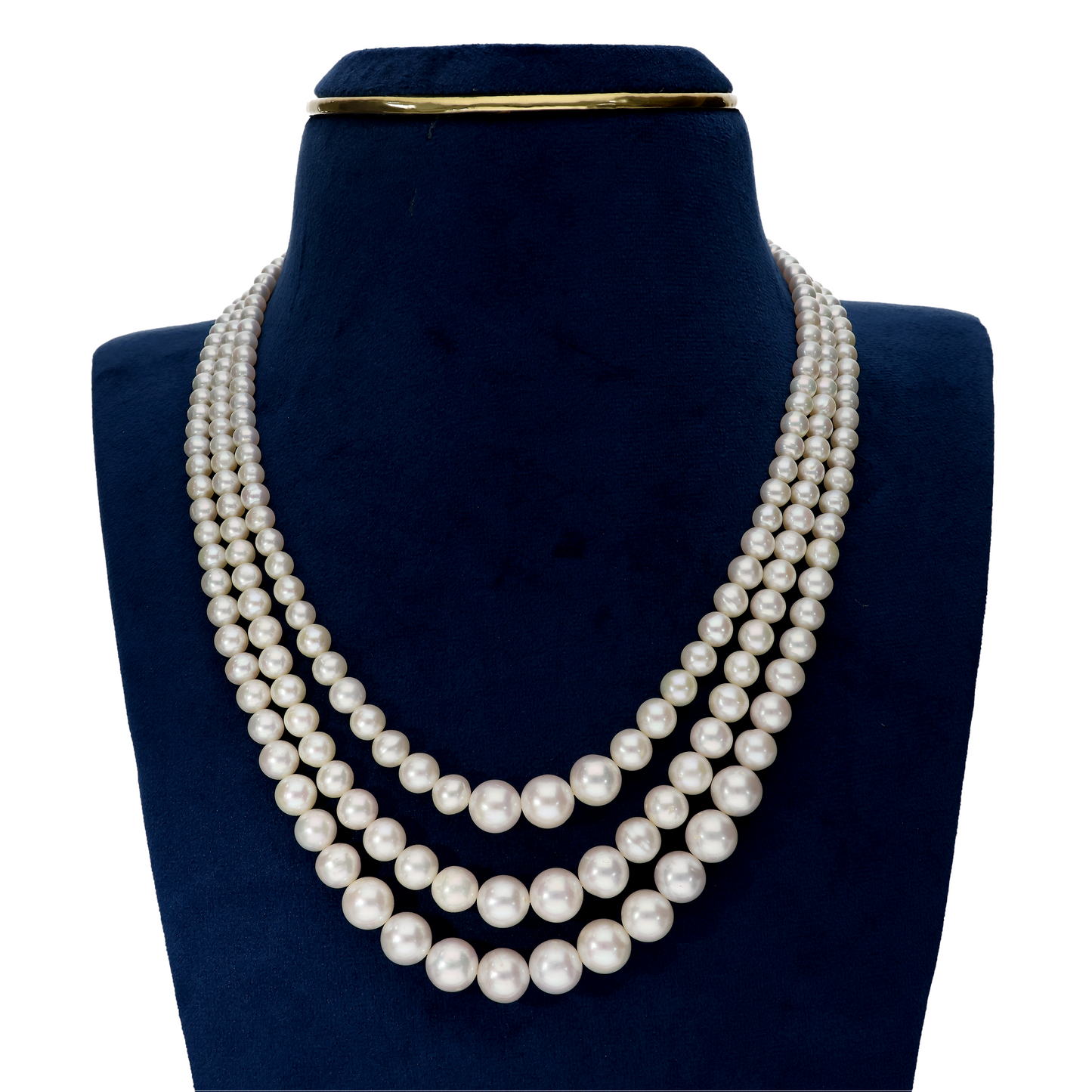 Ivory EleganceWhite Pearl Necklace
