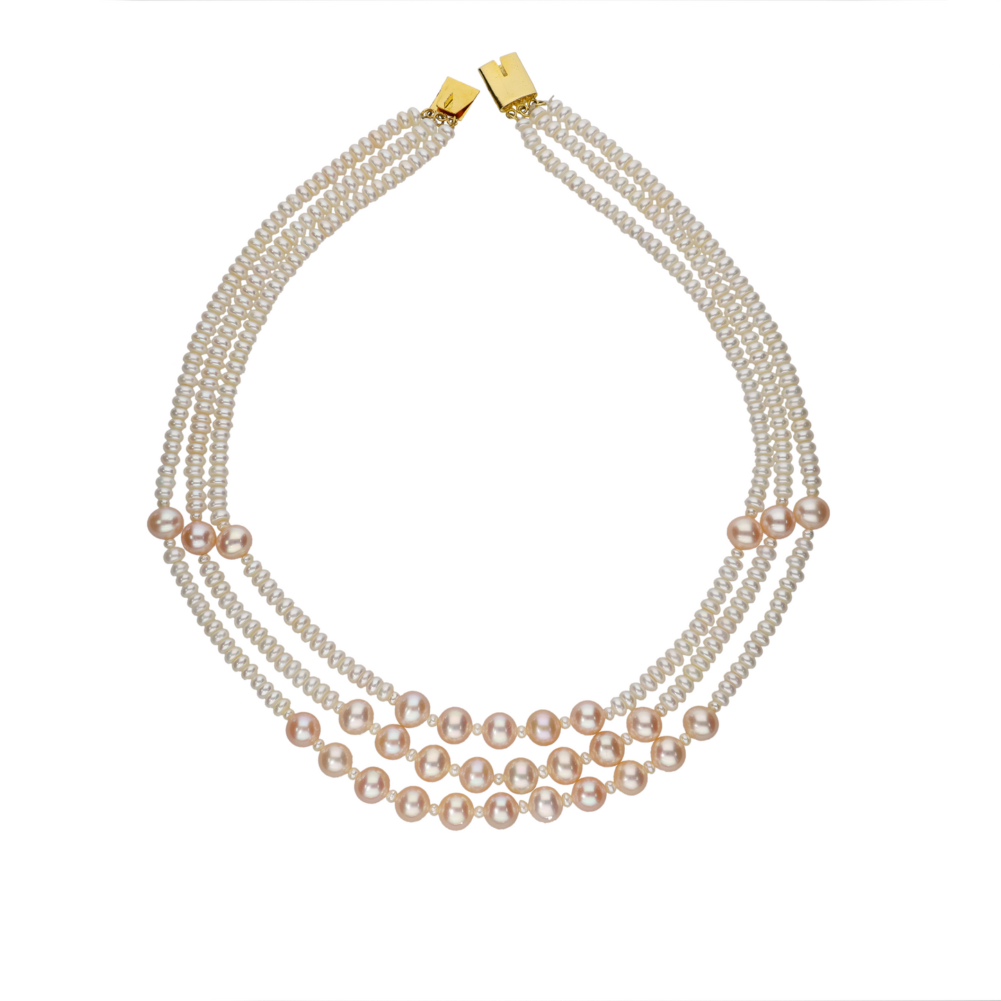 The Precious Multi -Coloured Pearl Necklace