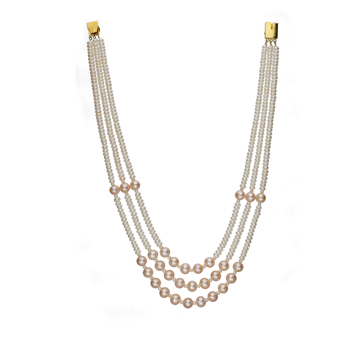 The Precious Multi -Coloured Pearl Necklace