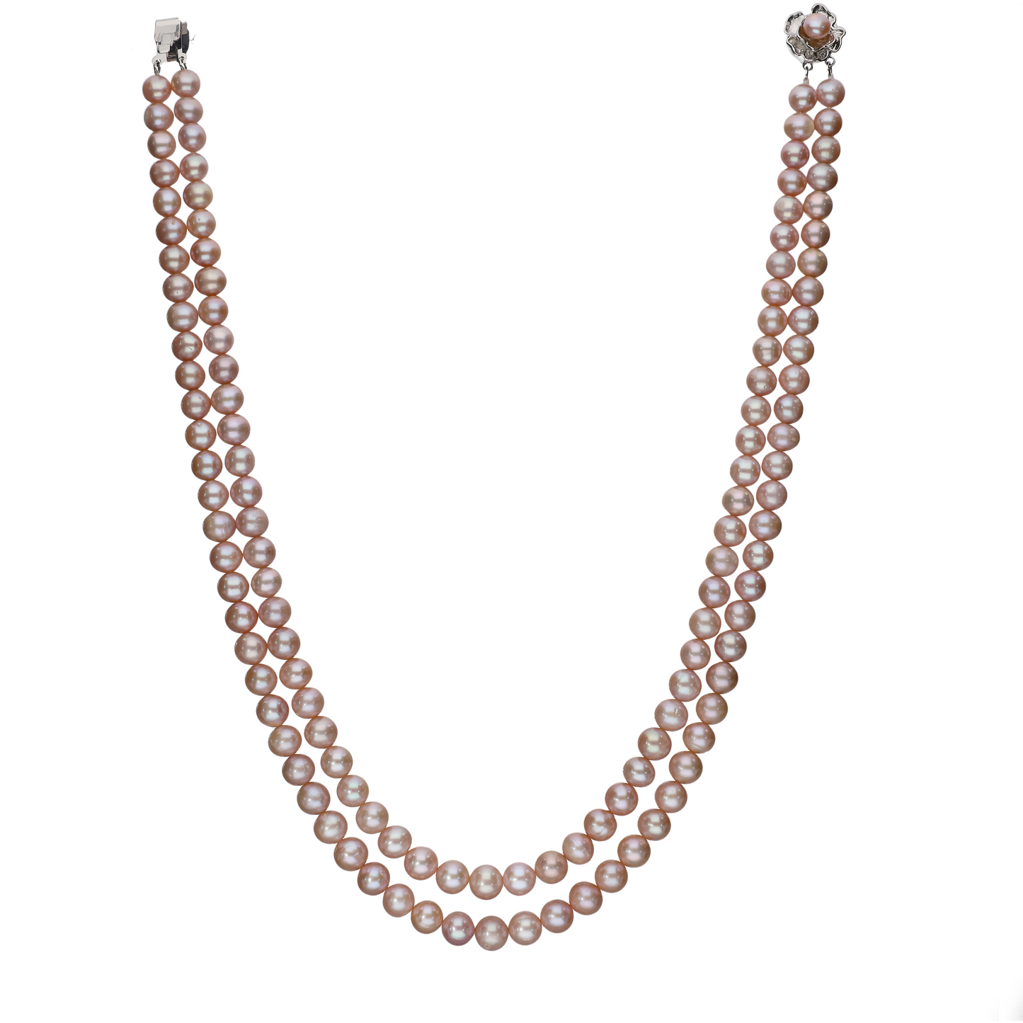 Whisper Pink Pearl Necklace