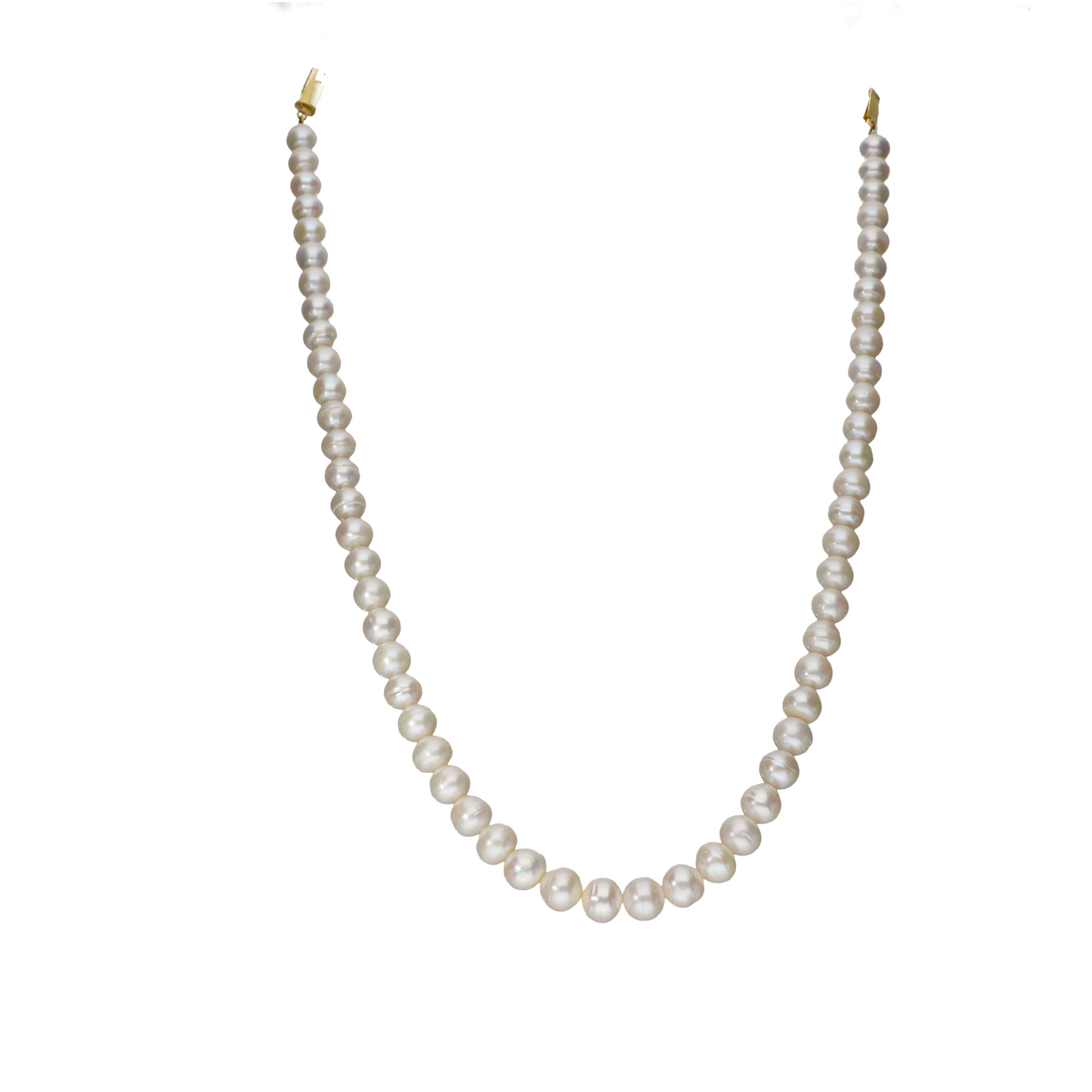 Twilight White Pearl Necklace