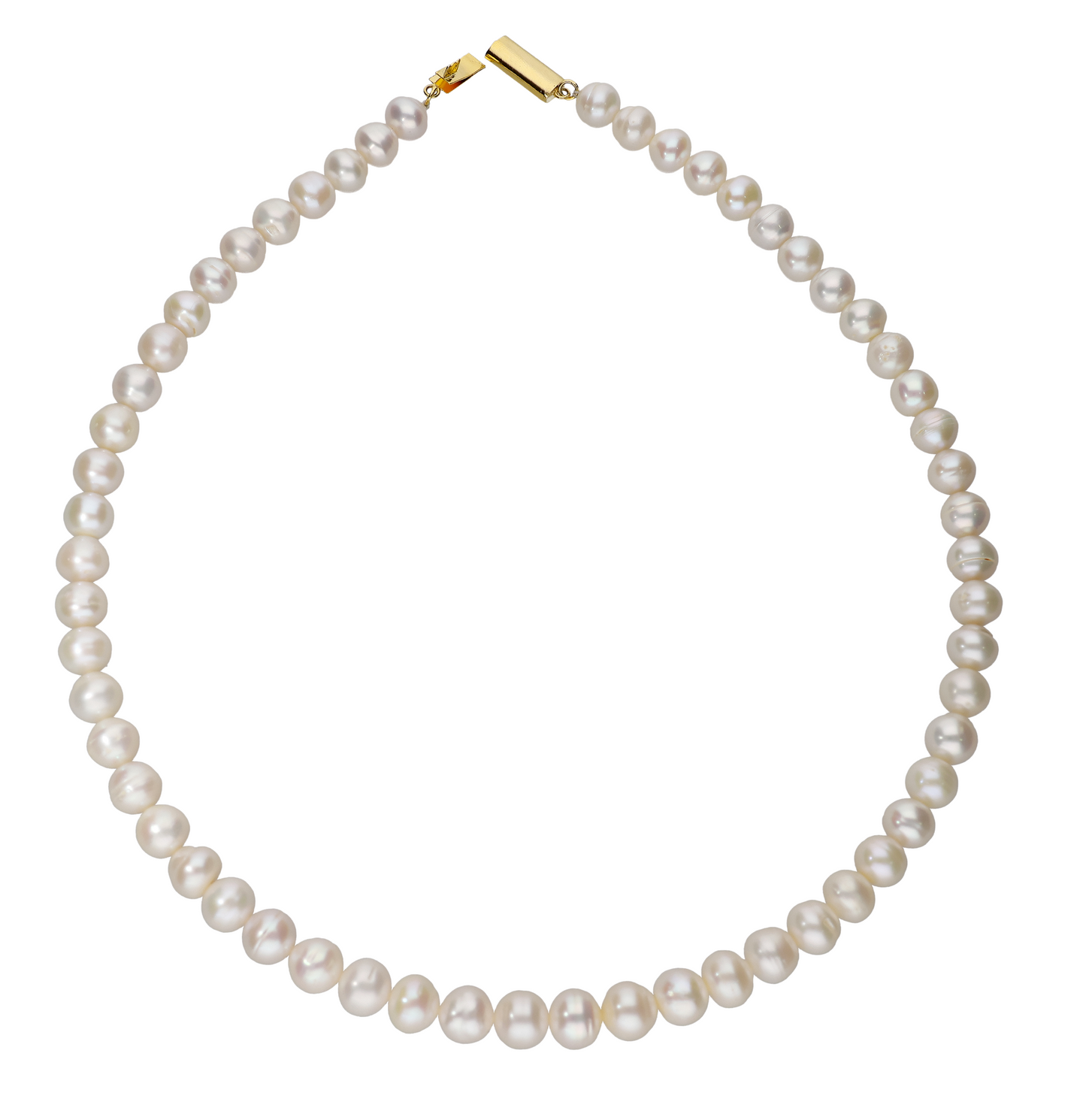 Twilight White Pearl Necklace
