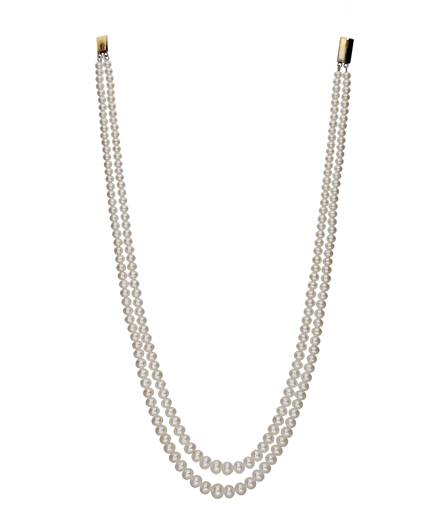 Stylish White Pearl Necklace