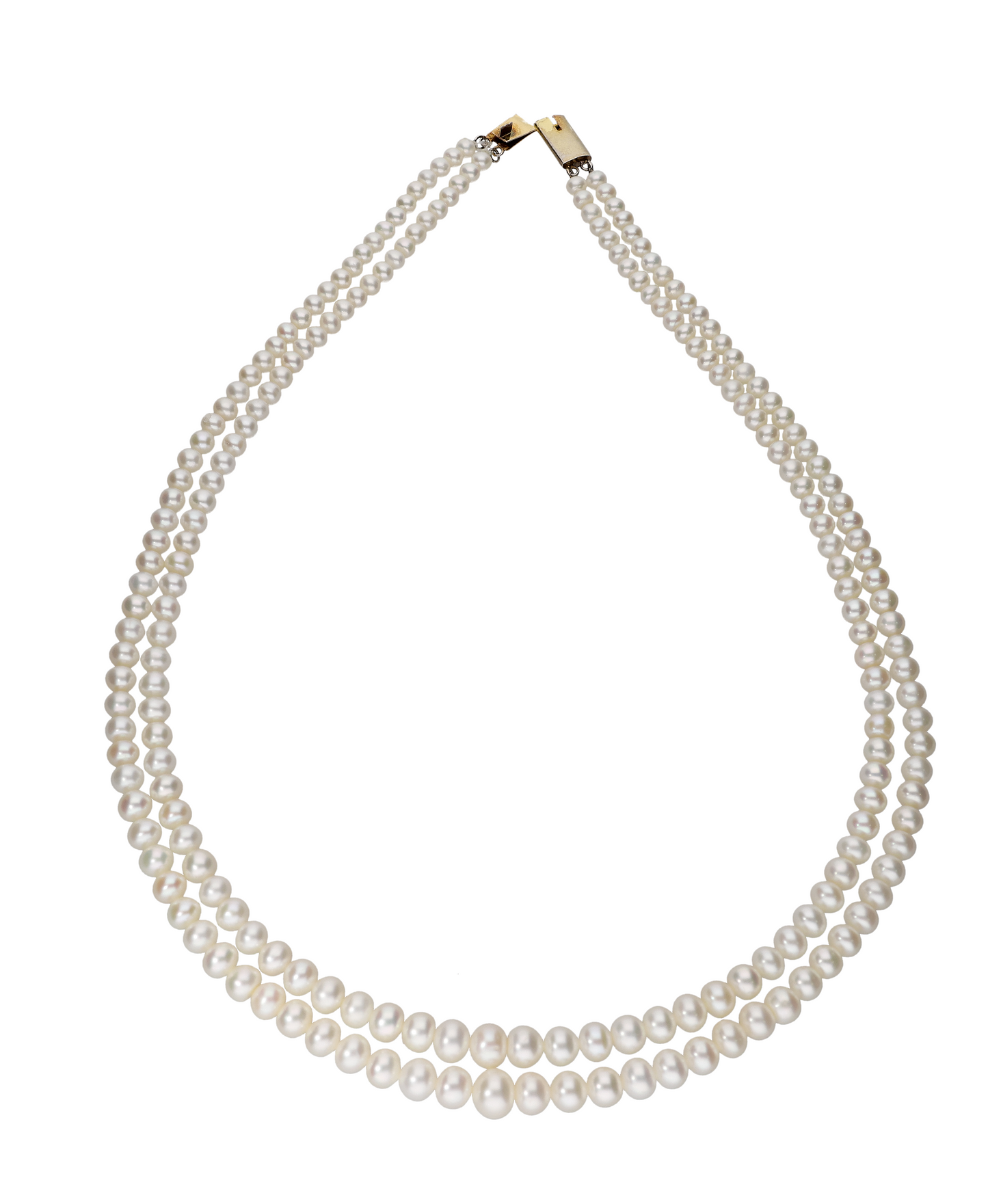 Stylish White Pearl Necklace