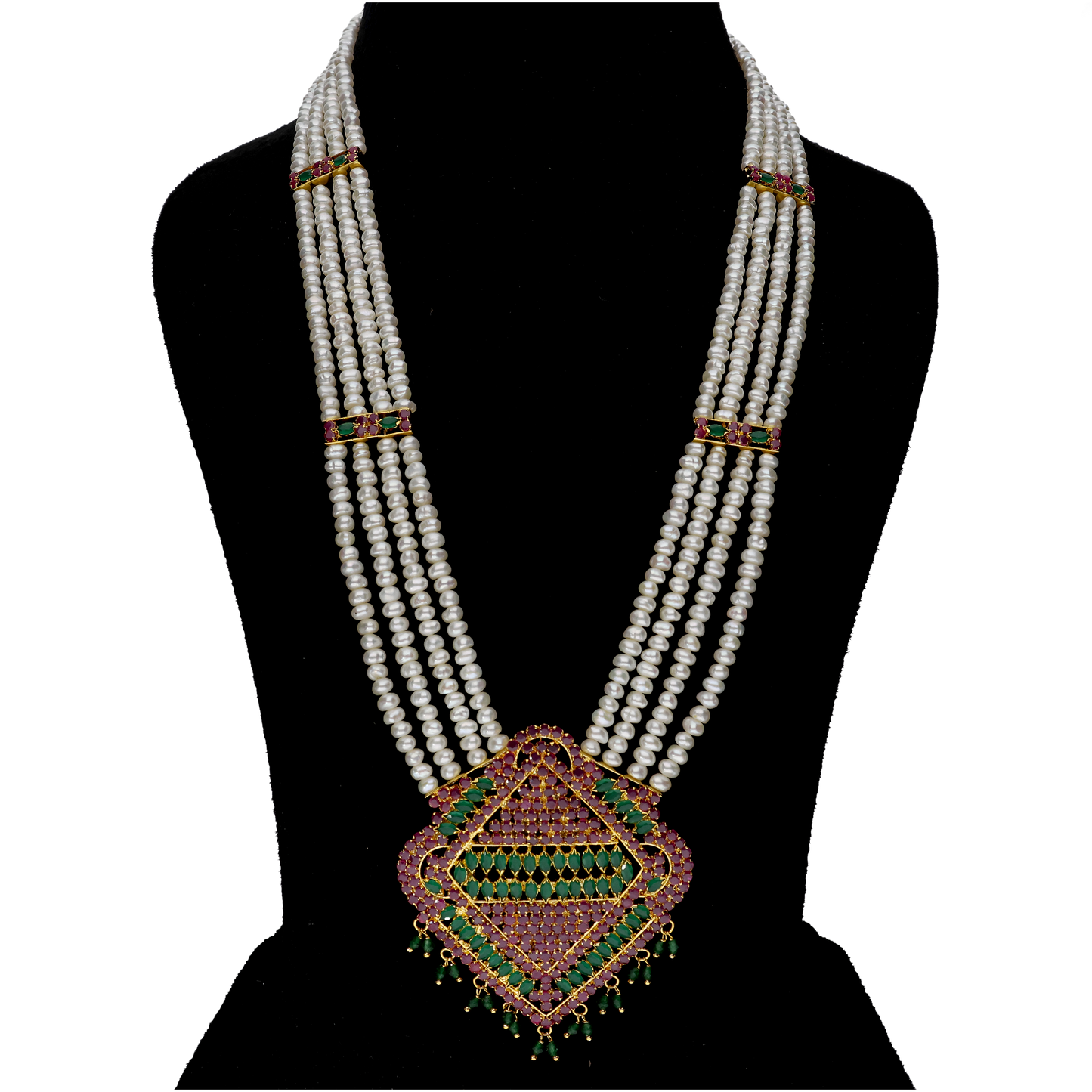 Fresh Water Pearl Rani Haar Sets