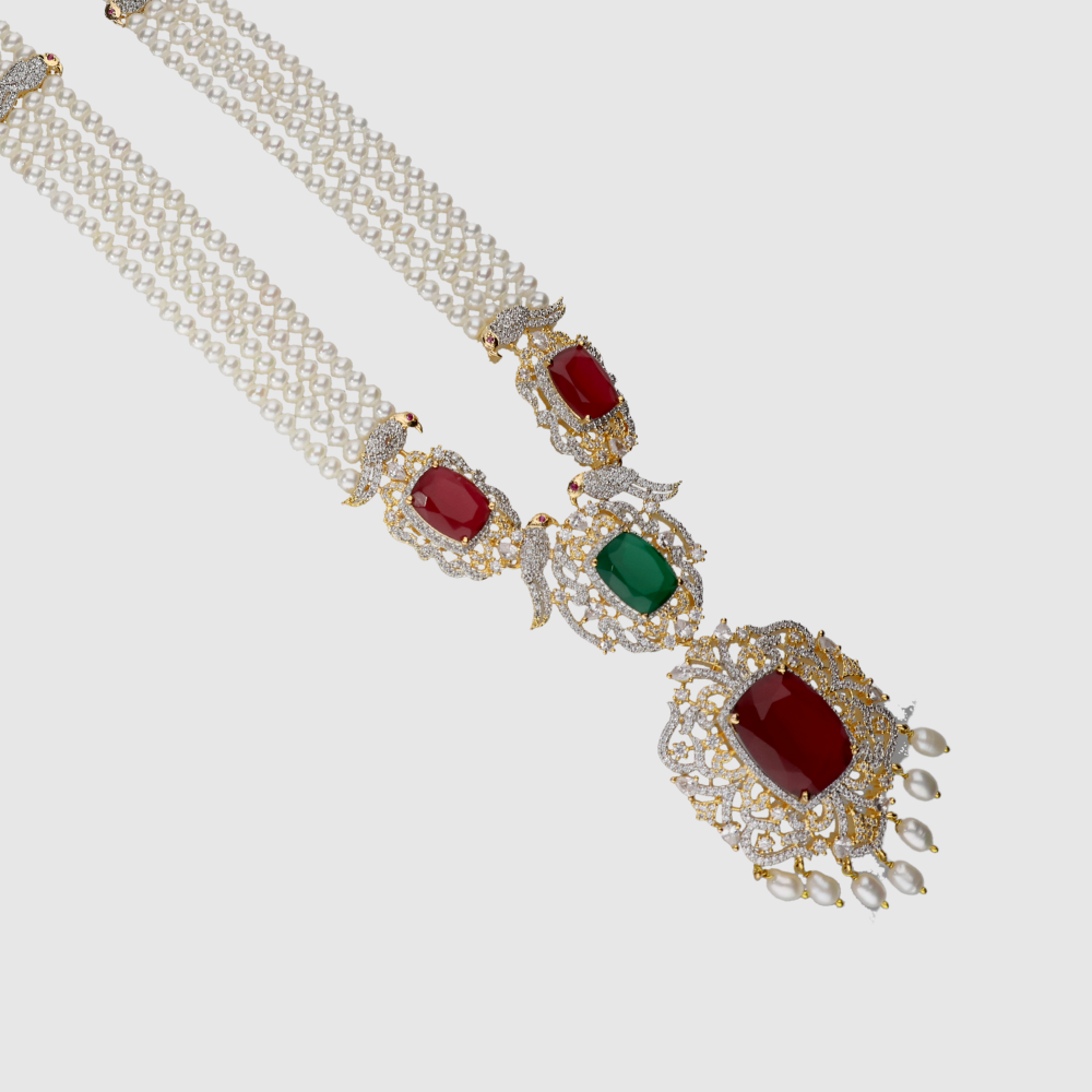 Hyderabadi Online Pearl Rani Haar Sets