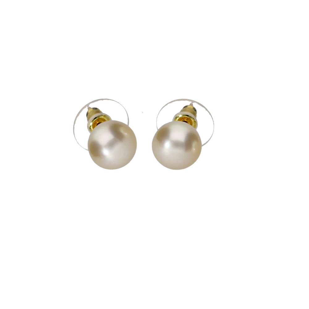 Stylish Champagne South-Sea Studs