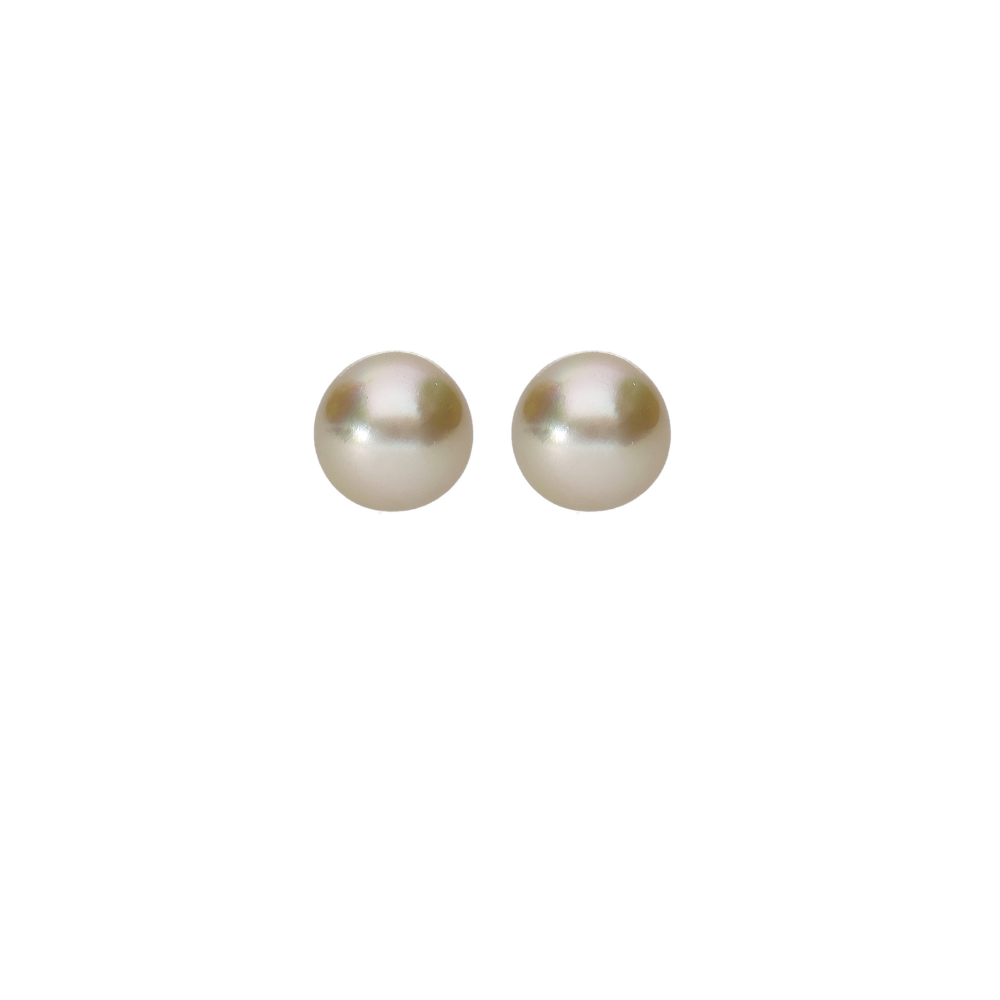 Stylish Champagne South-Sea Studs