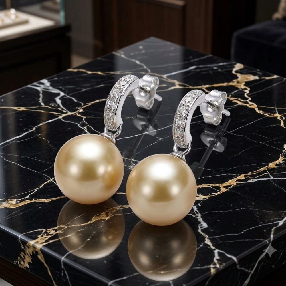 Beautiful Sothsea Pearl Hangings