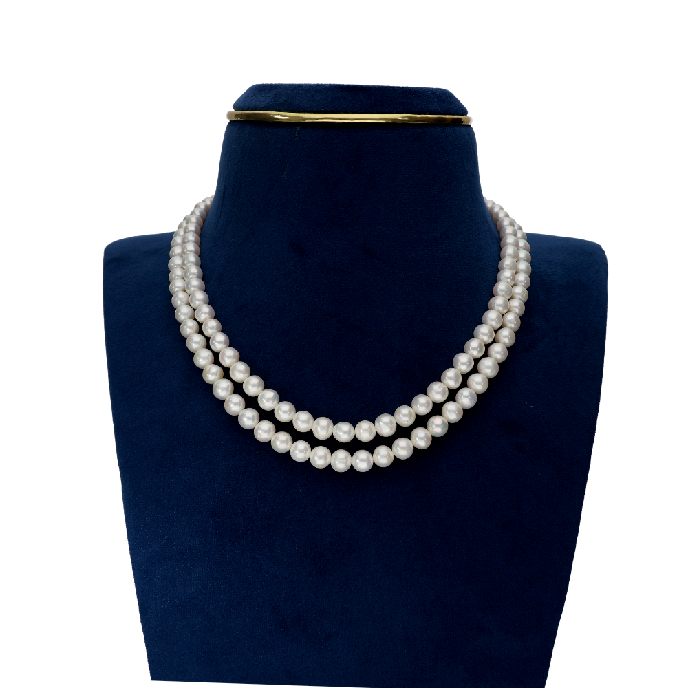Classic White Pearl Necklace