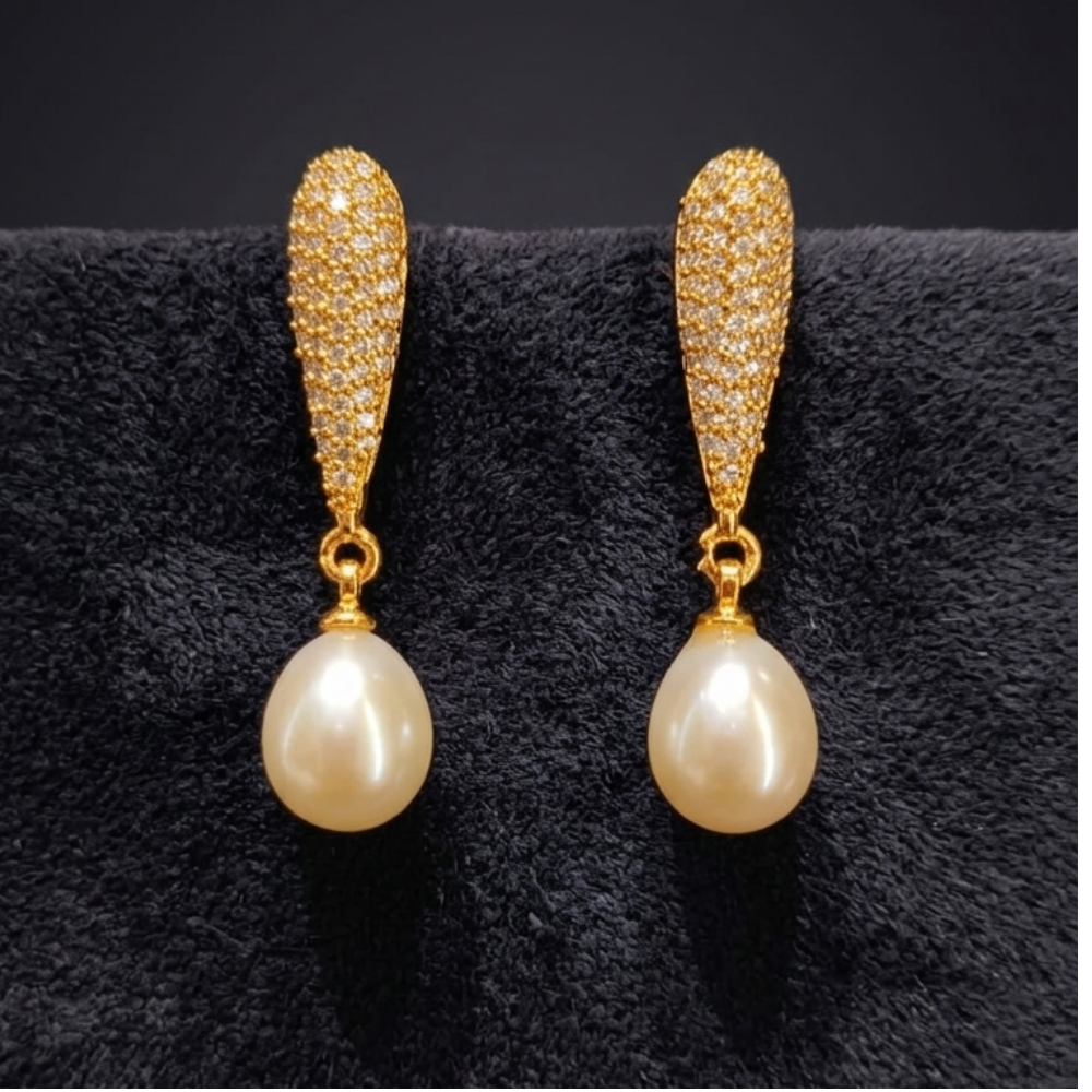 Elegant Pearl Earrings