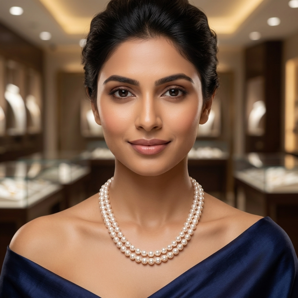 Mangatri Pearl Necklace