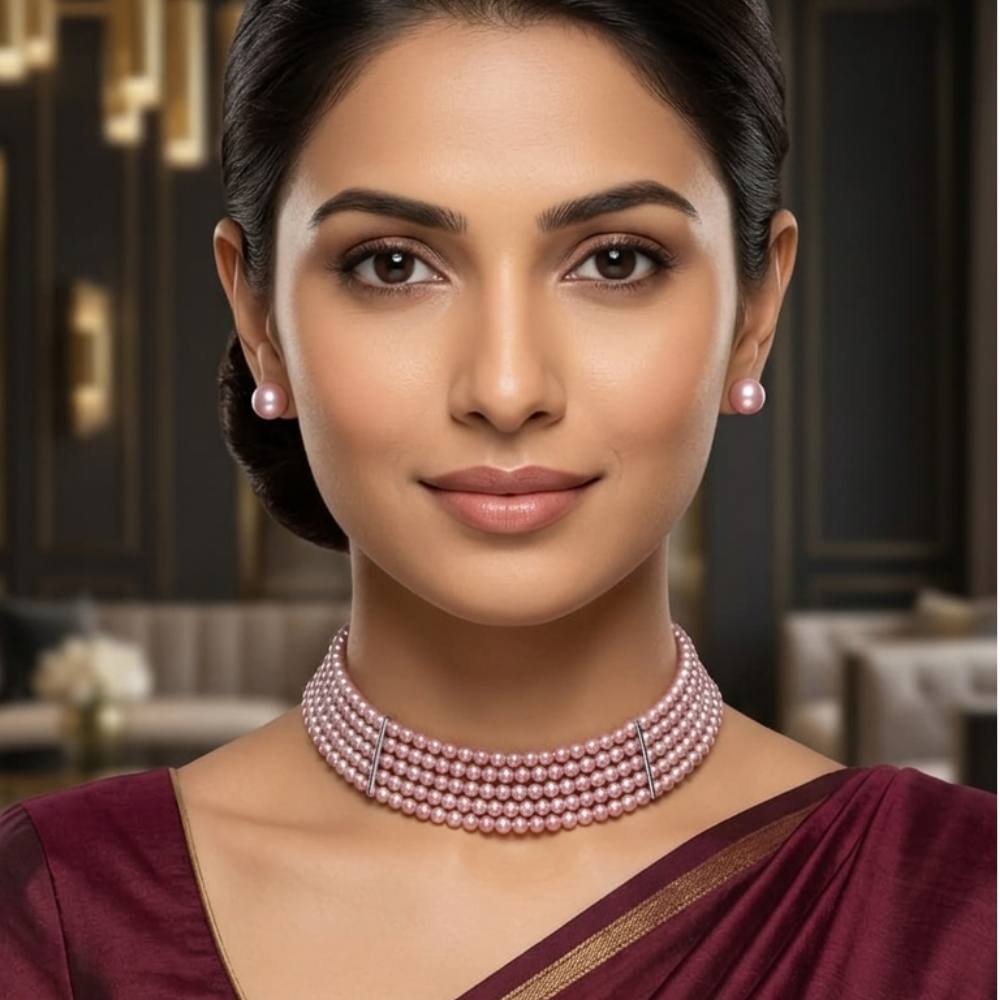 Timeless Pearl Choker Set