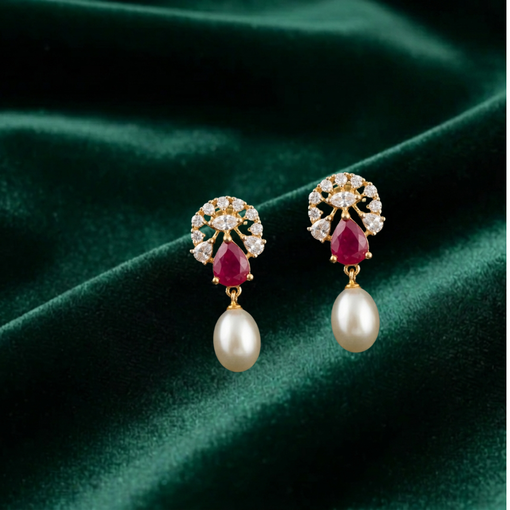 Freshwater White Pearl Hangings