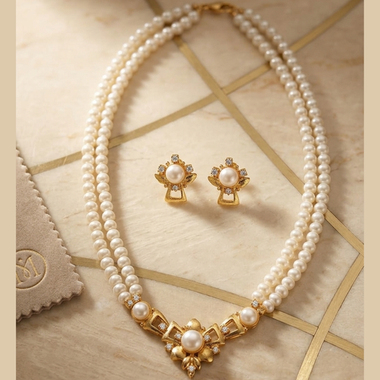 Timeless Pearls & Amethyst Luxury Set