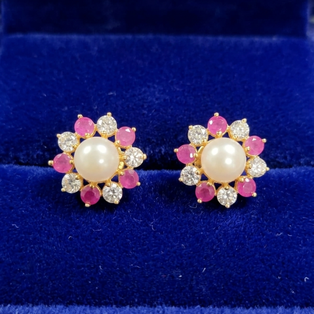 Timeless Pearl Studs