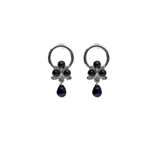 Black Pearl Earrings