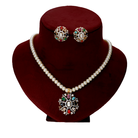 Multi Colour Pearl  Ad Set