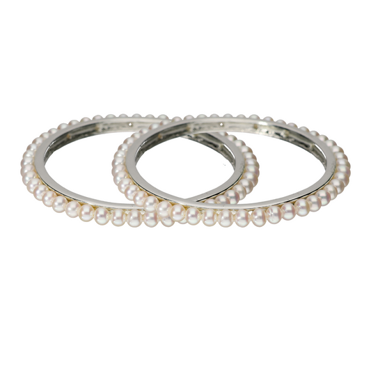 White Pearl Bangle