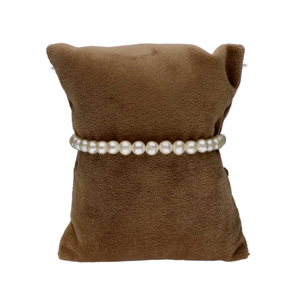 Natural Off-White Pearl Bracelet