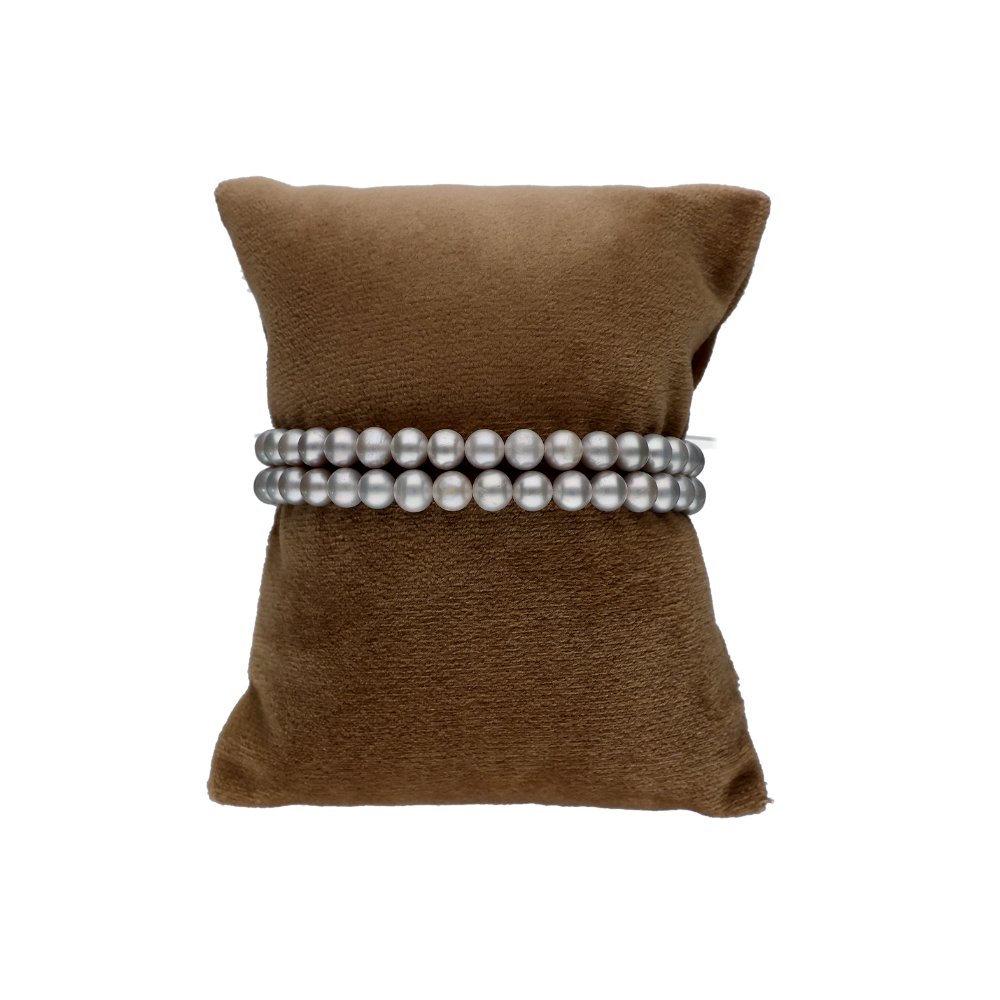 Grey Shaded Pearl Bracelet