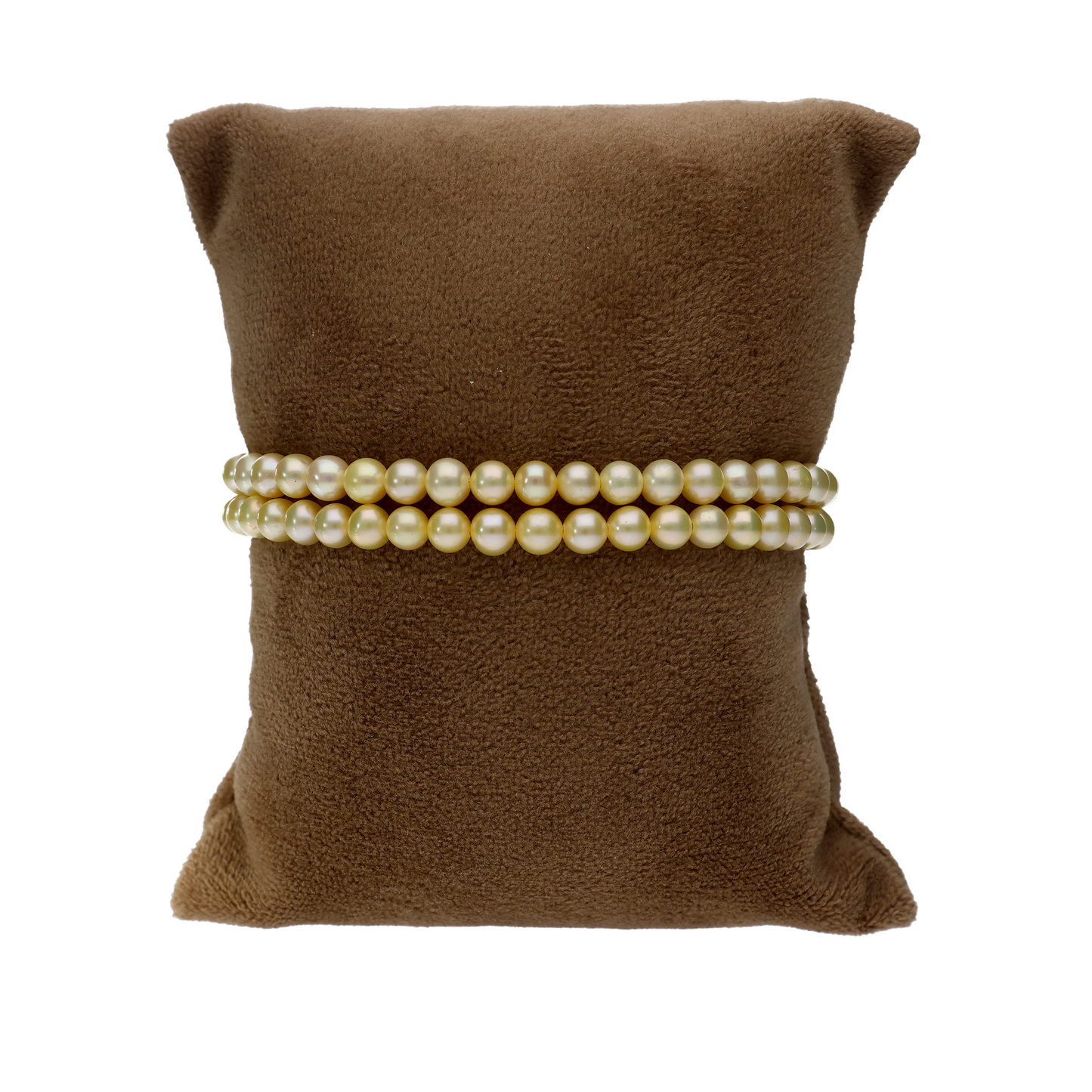 Peach & White Pearl Bracelet